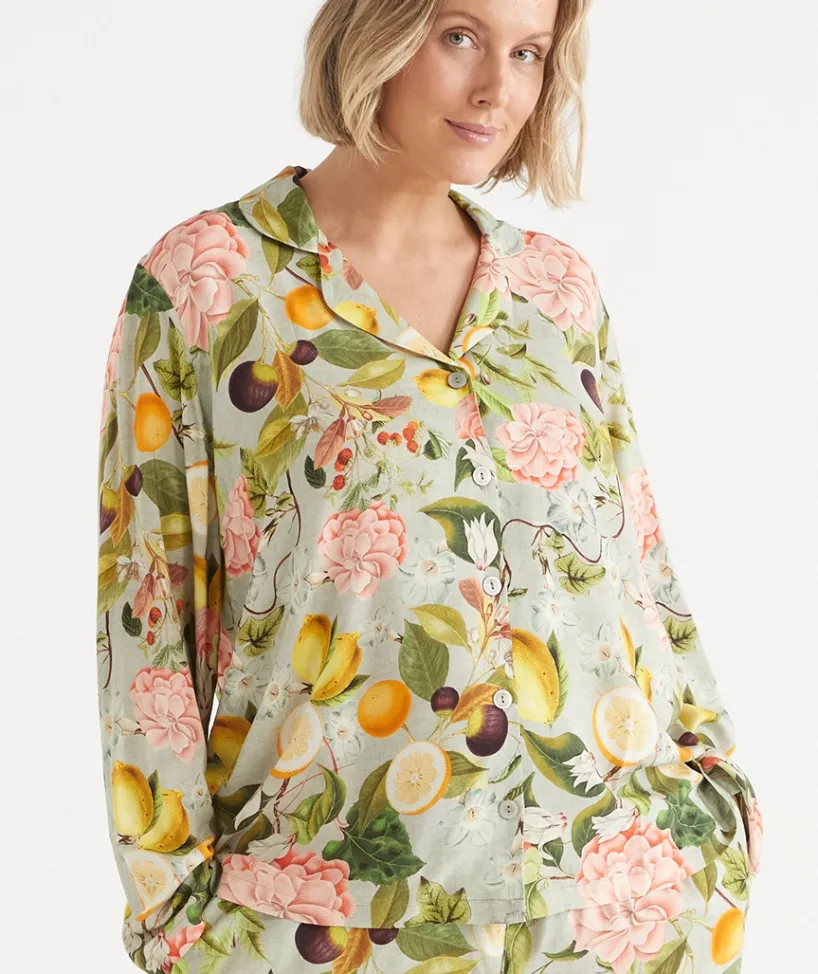 Sussan Pyjama Sets>Blooming Floral Orchard Pyjama Set