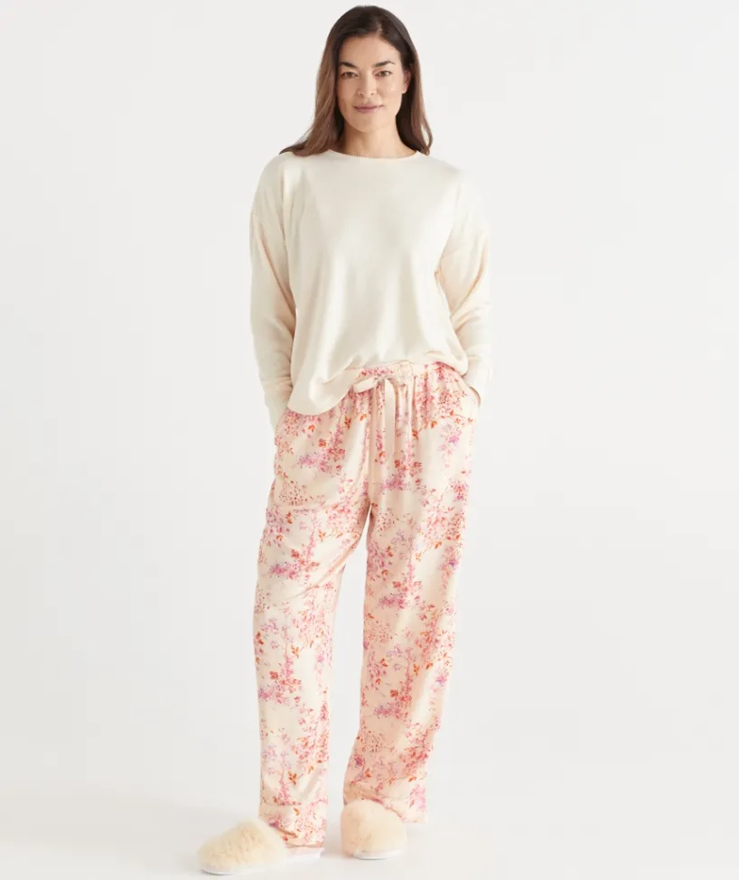 Sussan Pyjama Bottoms>Blossom Floral Print Pyjama Pant