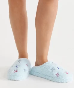 Sussan Slippers>Bow Fluffy Slipper