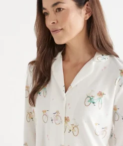 Sussan Pyjama Sets>Brushed Bike Buddies Novelty Pyjama Set