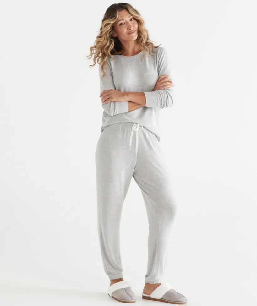 Sussan Pyjama Bottoms|Everyday Icons>Brushed Tapered Pyjama Pant