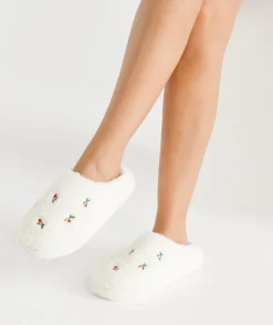 Sussan Slippers>Cherry Fluffy Slipper