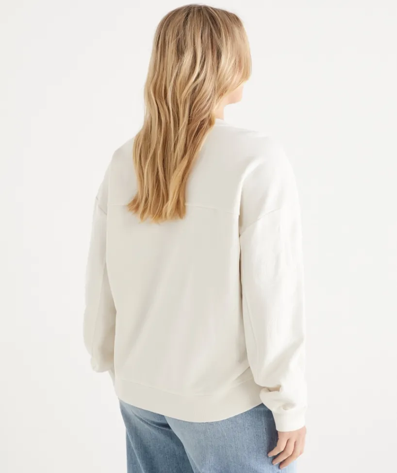 Sussan Tops|Loungewear>Ciao Embroidered Jumper - Cream