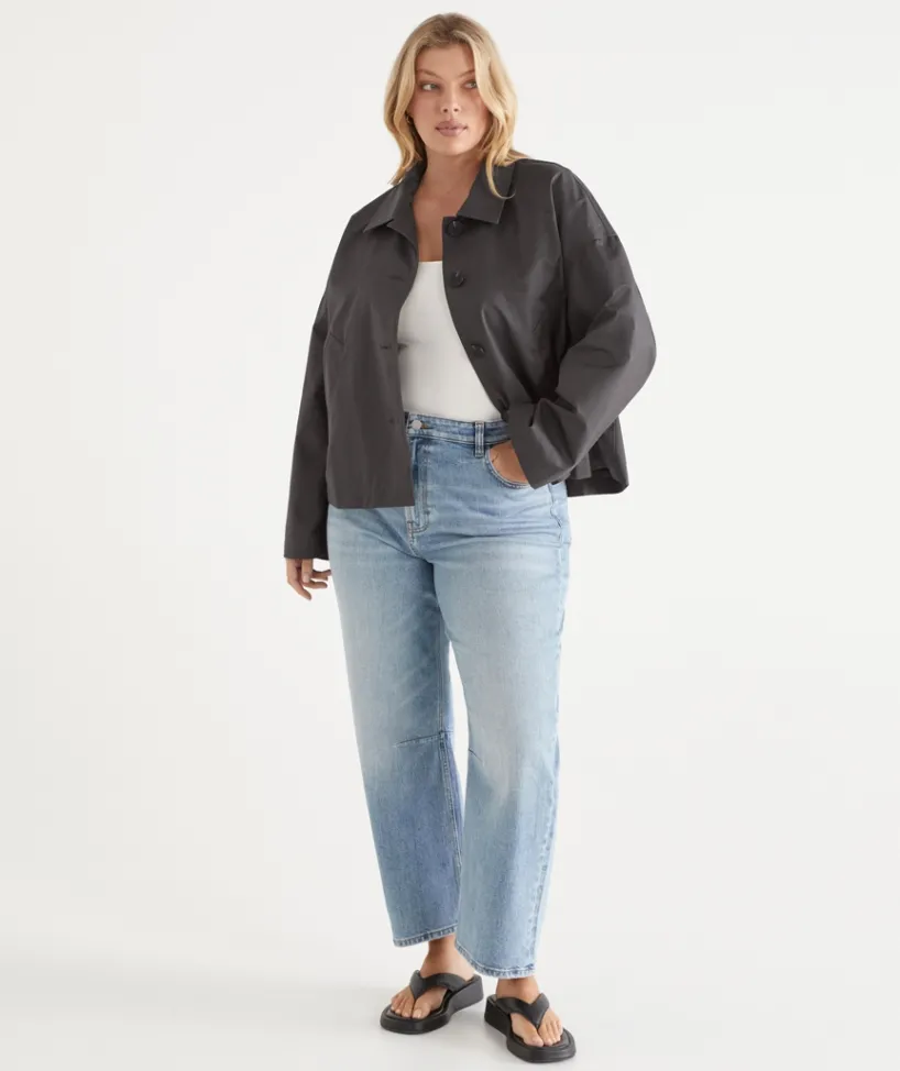 Sussan Jackets & Coats|Shackets>Cotton Parka Jacket