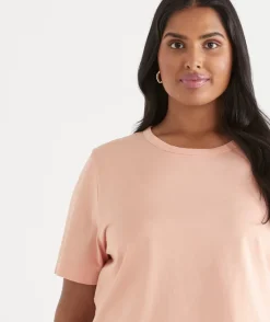 Sussan Tops|T-Shirts>Crop Tee -