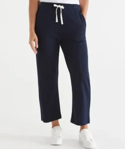 Sussan Pants|Loungewear>Cropped Straight Leg Lounge Pant