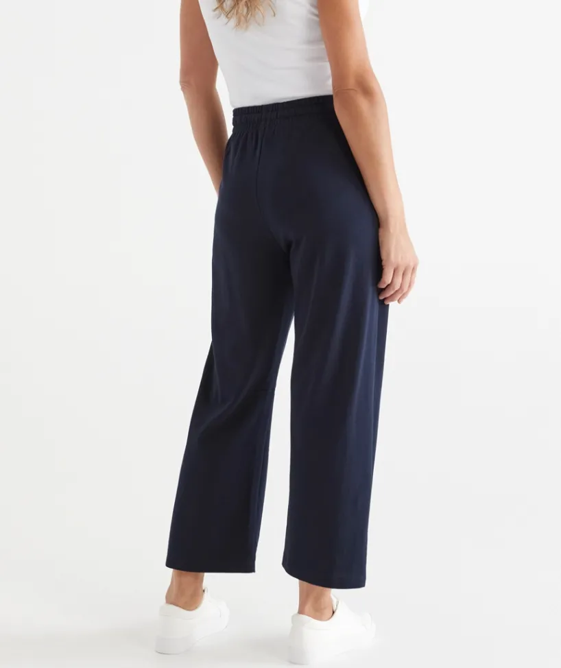 Sussan Pants|Loungewear>Cropped Straight Leg Lounge Pant