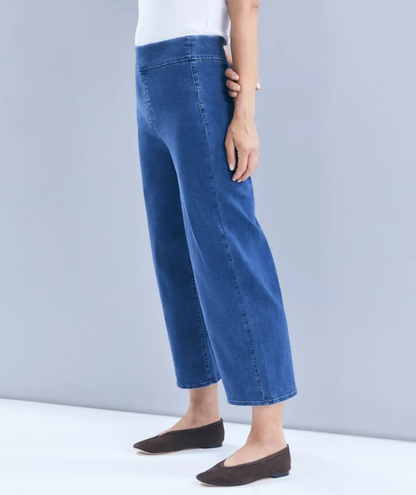 Sussan Pants|Denim>Denim Culotte -
