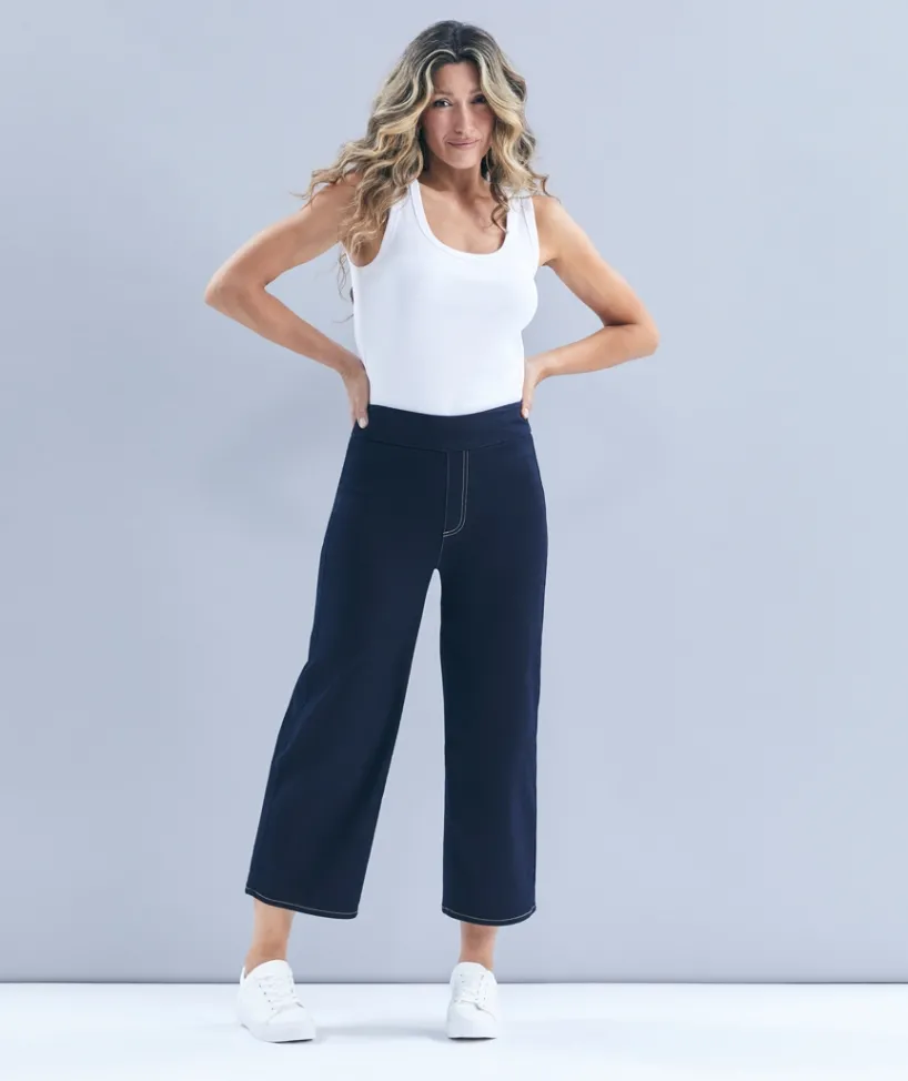 Sussan Pants|Denim>Denim Culotte -