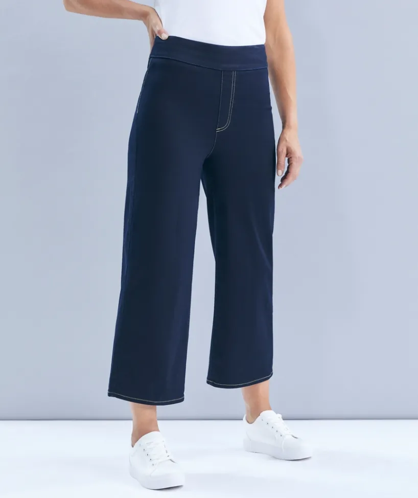 Sussan Pants|Denim>Denim Culotte -