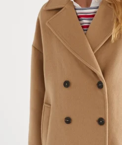 Sussan Jackets & Coats|Coats>Double Breasted Mid Length Coat