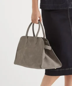 Sussan Bags>Faux Suede Tote Bag -