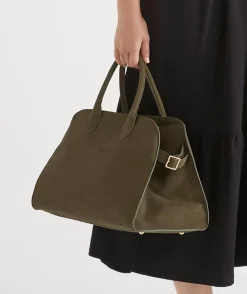 Sussan Bags>Faux Suede Tote Bag -