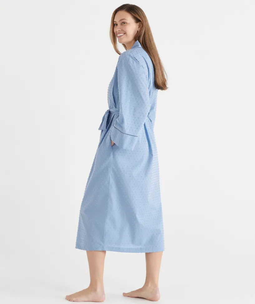 Sussan Dressing Gowns>Flock Spot Robe