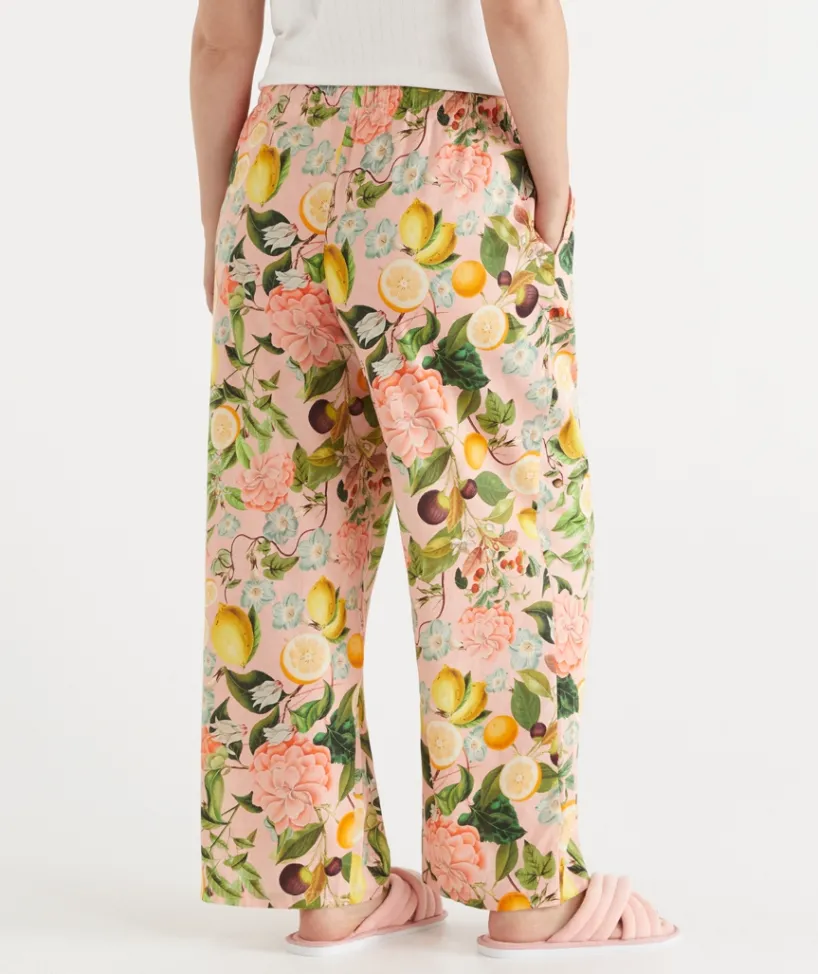 Sussan Pyjama Bottoms>Floral Botanical Orchard Pyjama Pant