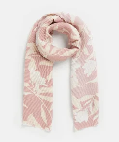 Sussan Knit Accessories|Scarves>Floral Whisper Plisse Scarf
