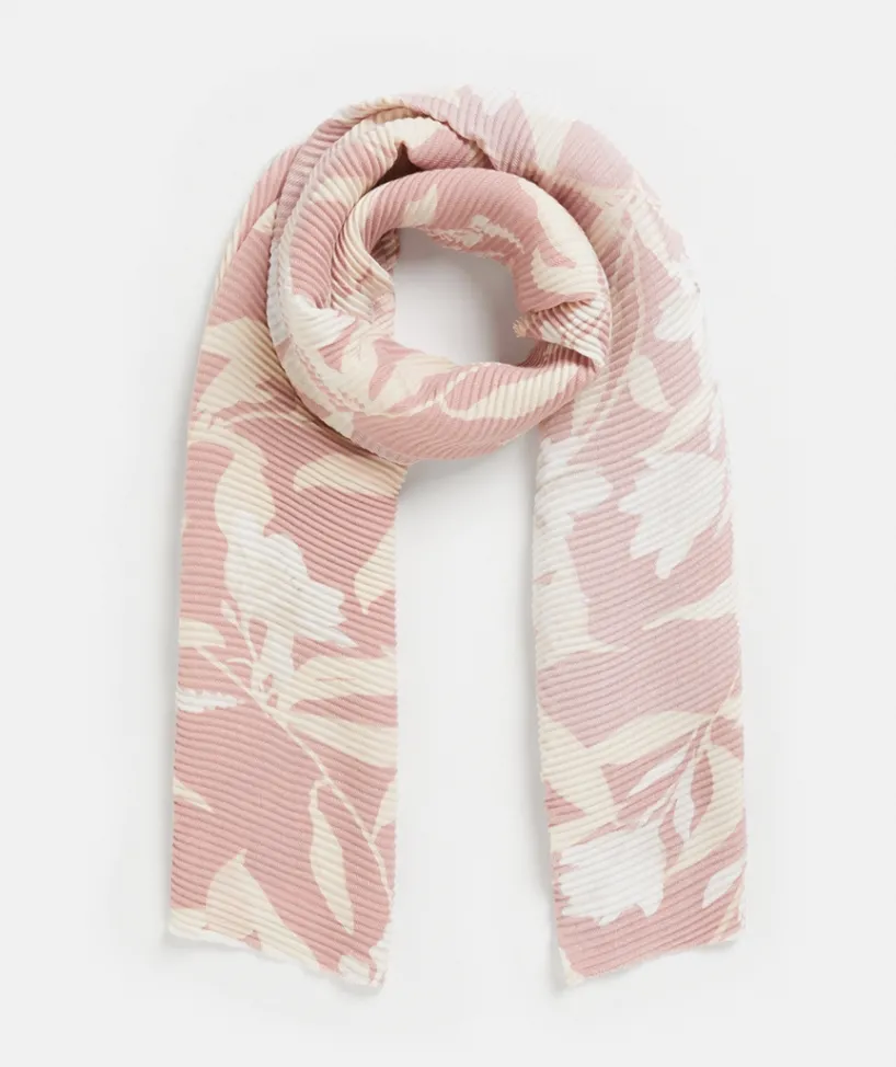 Sussan Knit Accessories|Scarves>Floral Whisper Plisse Scarf