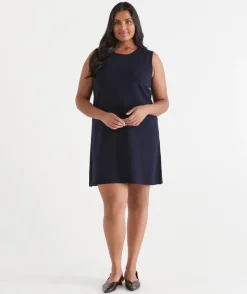 Sussan Dresses|Knitwear>Knit Shift Dress