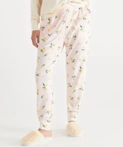 Sussan Pyjama Bottoms>Lemon Print Novelty Pyjama Pant