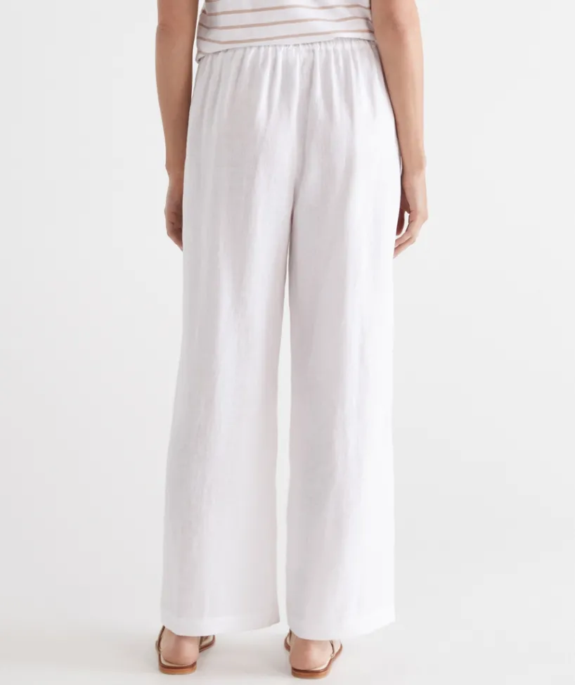 Sussan Pants|Matching Sets>Linen Wide Leg Pant