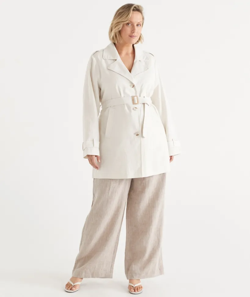 Sussan Jackets & Coats|Coats>Mid Length Trench Coat