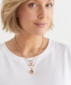 Sussan Jewellery>Multi Chain Layered Necklace