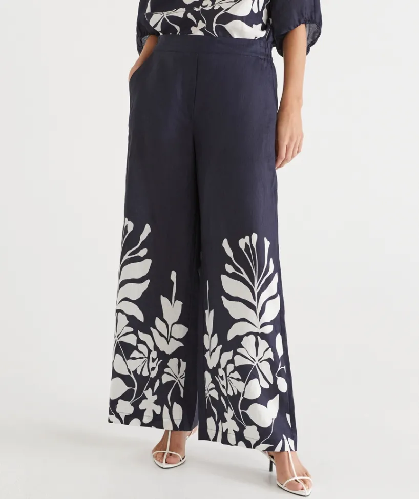 Sussan Pants|Matching Sets>Palm Placement Wide Leg Pant