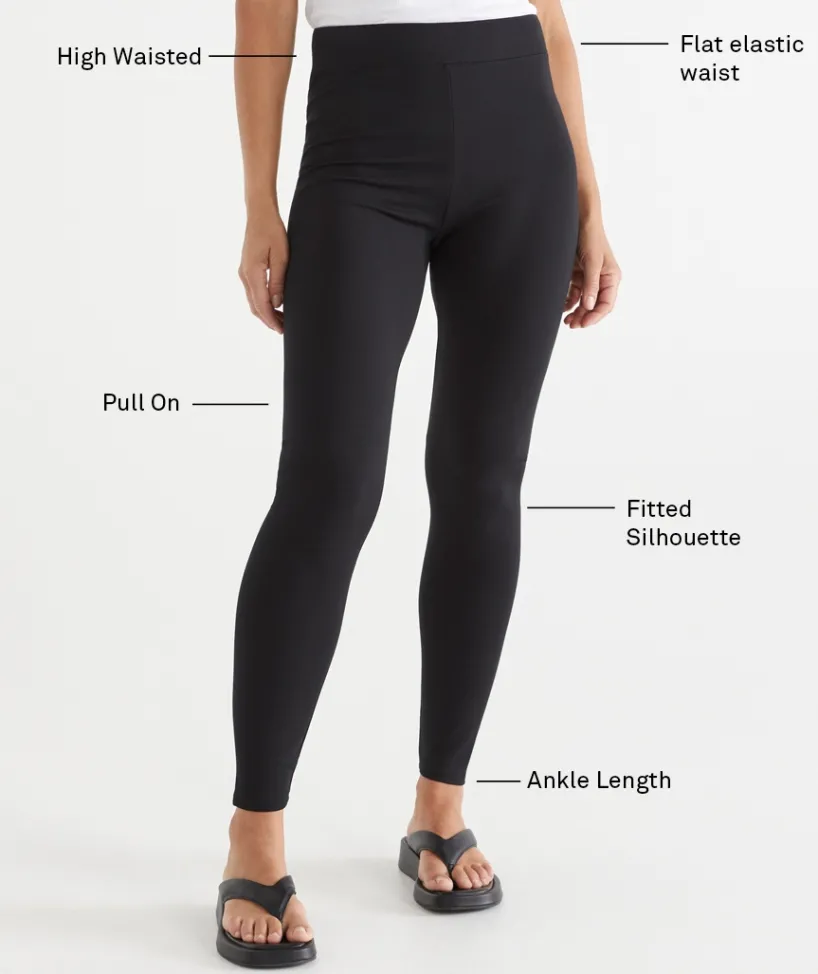 Sussan Pants|Everyday Icons>Ponte Legging -