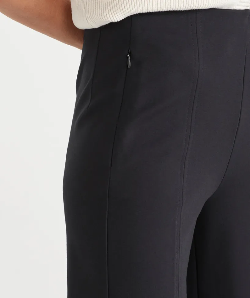 Sussan Pants|Everyday Icons>Ponte Pinstitch Culotte Pant -