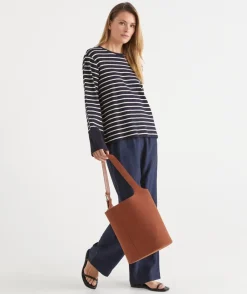 Sussan Pants>Relaxed Crle Wide Leg Pant