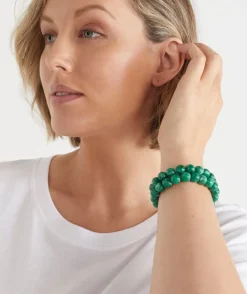 Sussan Jewellery>Resin Stretch Bracelet Set - Green