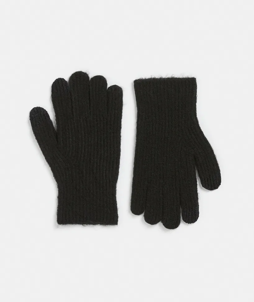 Sussan Knit Accessories|Gloves>Rib Knit Gloves -