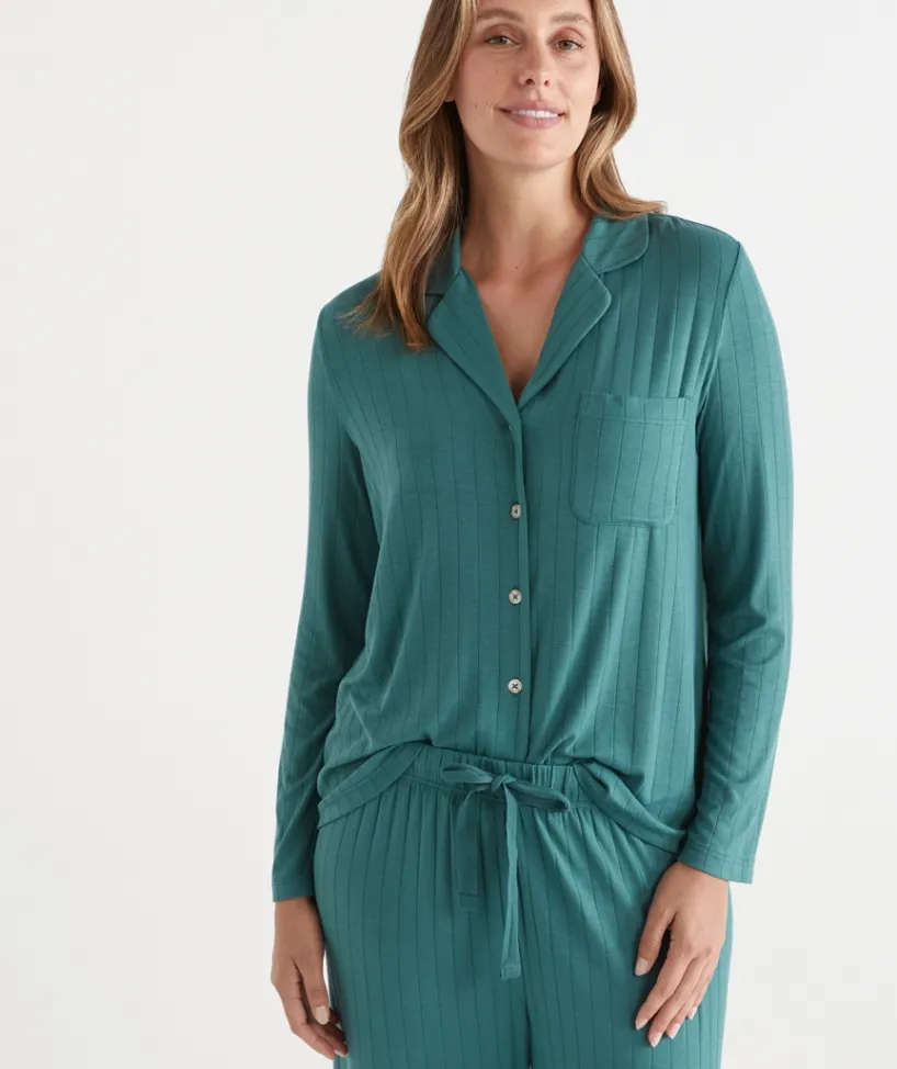 Sussan Pyjama Sets>Soft Rib Pyjama Set