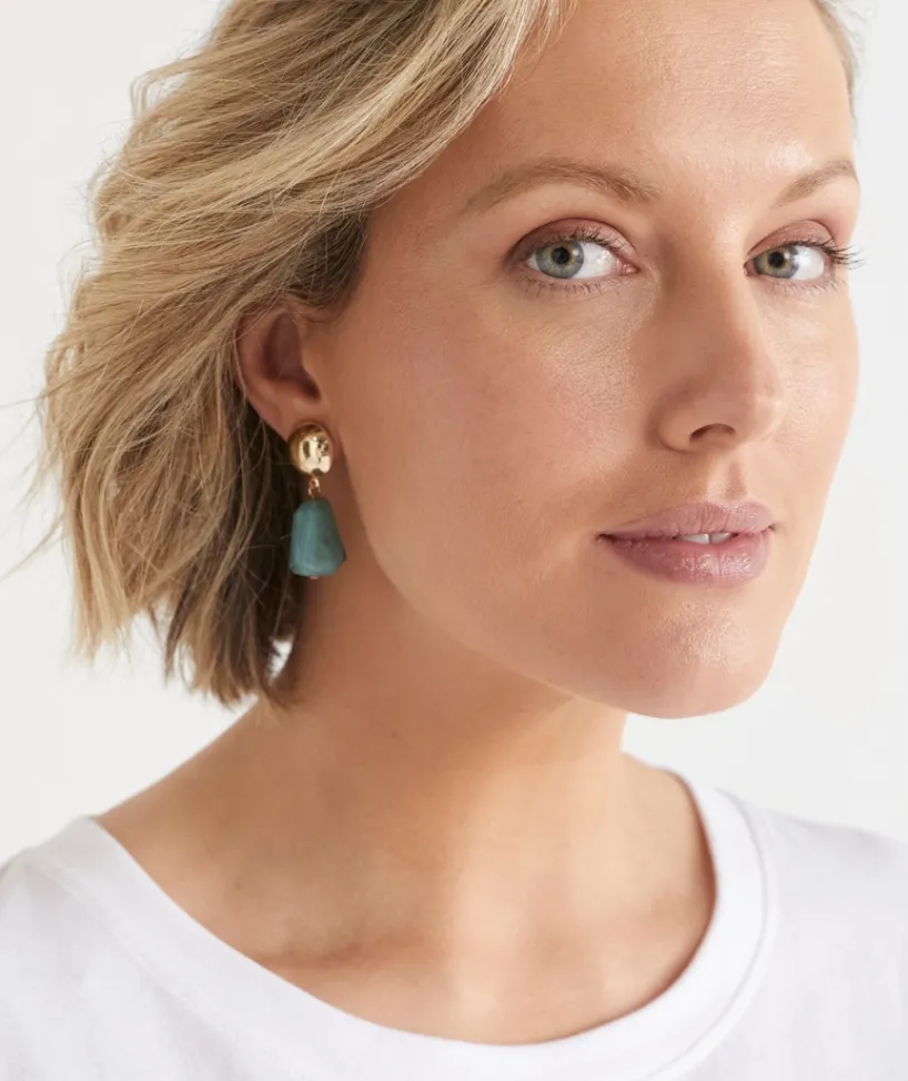 Sussan Jewellery>Stud Drop Tier Earring