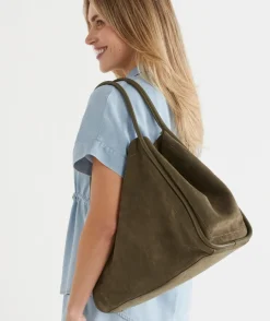 Sussan Bags>Summer Faux Suede Tote Bag -