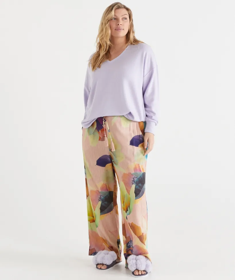 Sussan Pyjama Bottoms>Sunkissed Floral Full Length Pyjama Pant