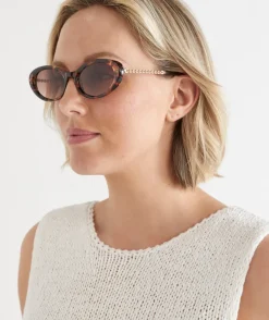 Sussan Sunglasses>Tarino Tort Sunglasses
