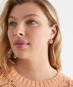Sussan Jewellery>Teardrop Hoop Earring -