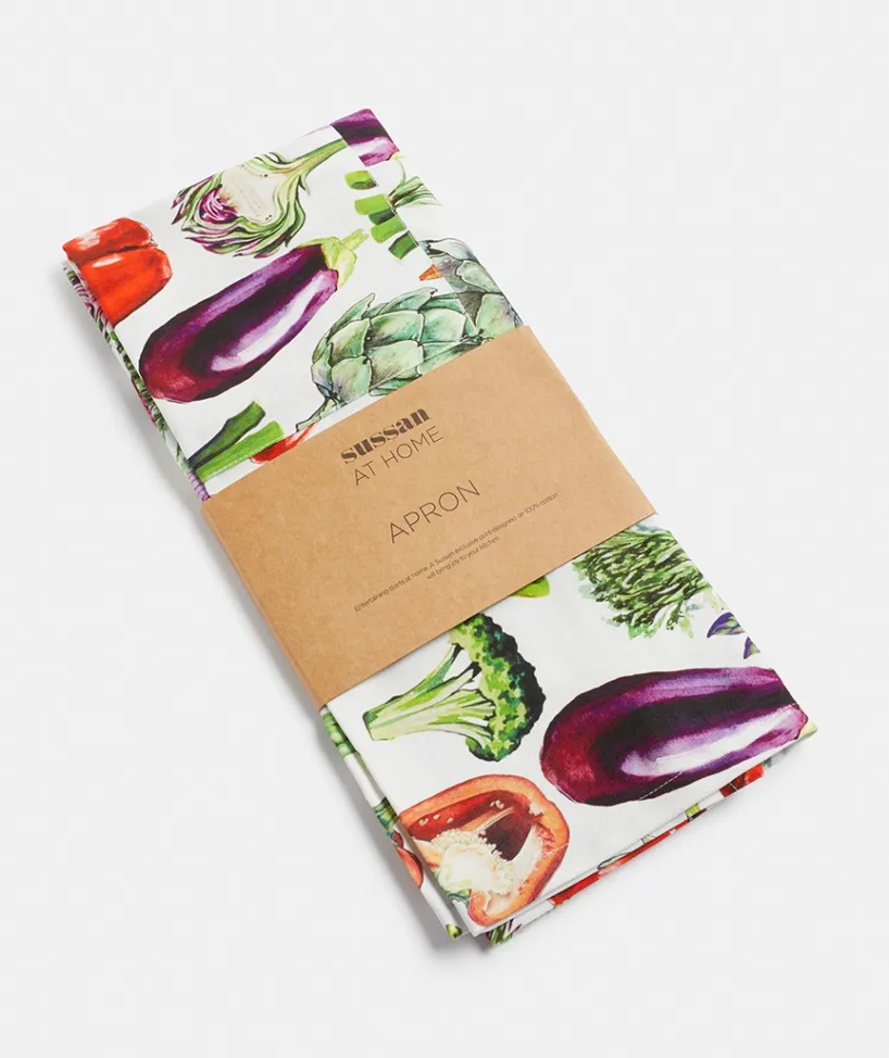 Sussan Gift & Wellbeing>Vegetable Print Apron