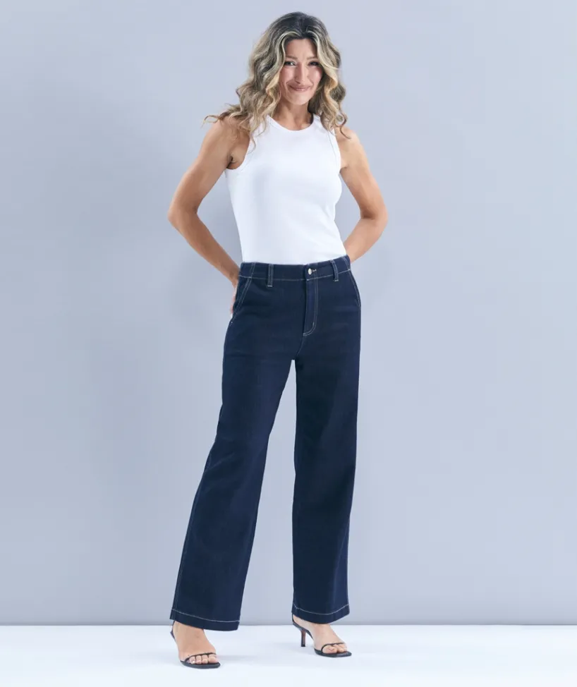 Sussan Denim|Pants>Wide Leg Jean -
