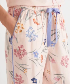 Sussan Pyjama Bottoms>Winter Bloom Floral Pyjama Pant - Pink