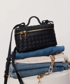 Sussan Bags>Woven Vanity Crossbody Bag -