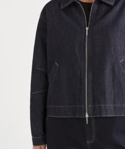 Sussan Denim|Jackets & Coats>Zip Through Denim Jacket